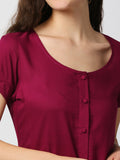 Mantra A-line  gathered dress