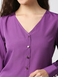 Mantra balloon sleeve shirt