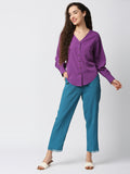 Mantra balloon sleeve shirt