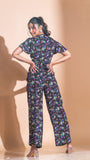 Mantra Black Printed co-ord set