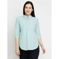 Mantra green front pocket top